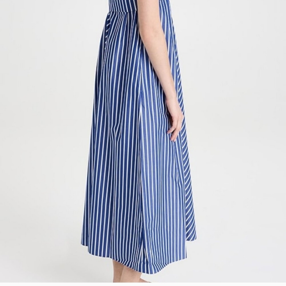 Rebecca Taylor Blue and White Sleeveless Sundress Size 0 - Picture 9 of 10